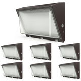 LED Semi Cutoff Wall Pack, Dusk-to-Dawn, 80W, 11500 Lumens