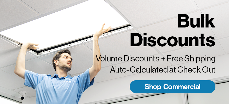 Bulk discounts with free shipping and auto-calculated volume discounts at checkout