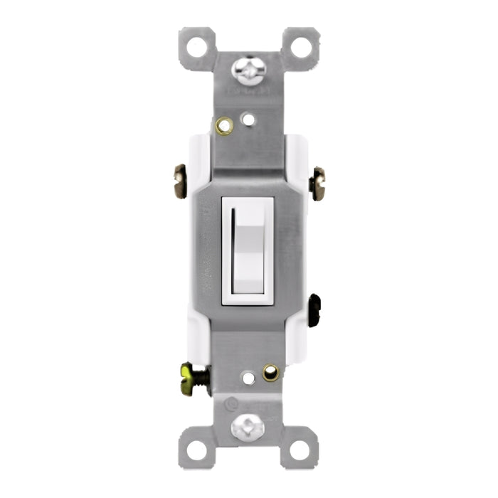 Enerlites Commercial Grade 20A Toggle Switch, Three-Way