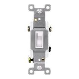 Enerlites Commercial Grade 20A Toggle Switch, Three-Way