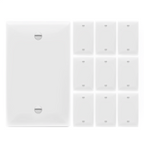 Enerlites Blank Cover One-Gang Wall Plate, Mid-Size