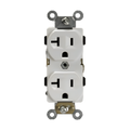 Enerlites Industrial Grade Heavy Duty 20A Duplex Receptacle, 5-20R