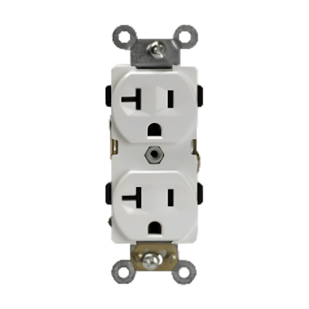 Enerlites Industrial Grade Heavy Duty 20A Duplex Receptacle, 5-20R