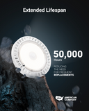 UFO High Bay 200W LED Fixture, White, 28000 Lumens