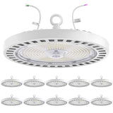 UFO High Bay 240W LED Fixture, White, 36000 Lumens