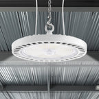 With its shatter-resistant aluminum housing, our UFO High Bays replace outdated HID fixtures with resilient and durable illumination.