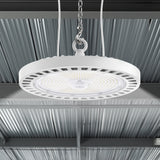 With its shatter-resistant aluminum housing, our UFO High Bays replace outdated HID fixtures with resilient and durable illumination.