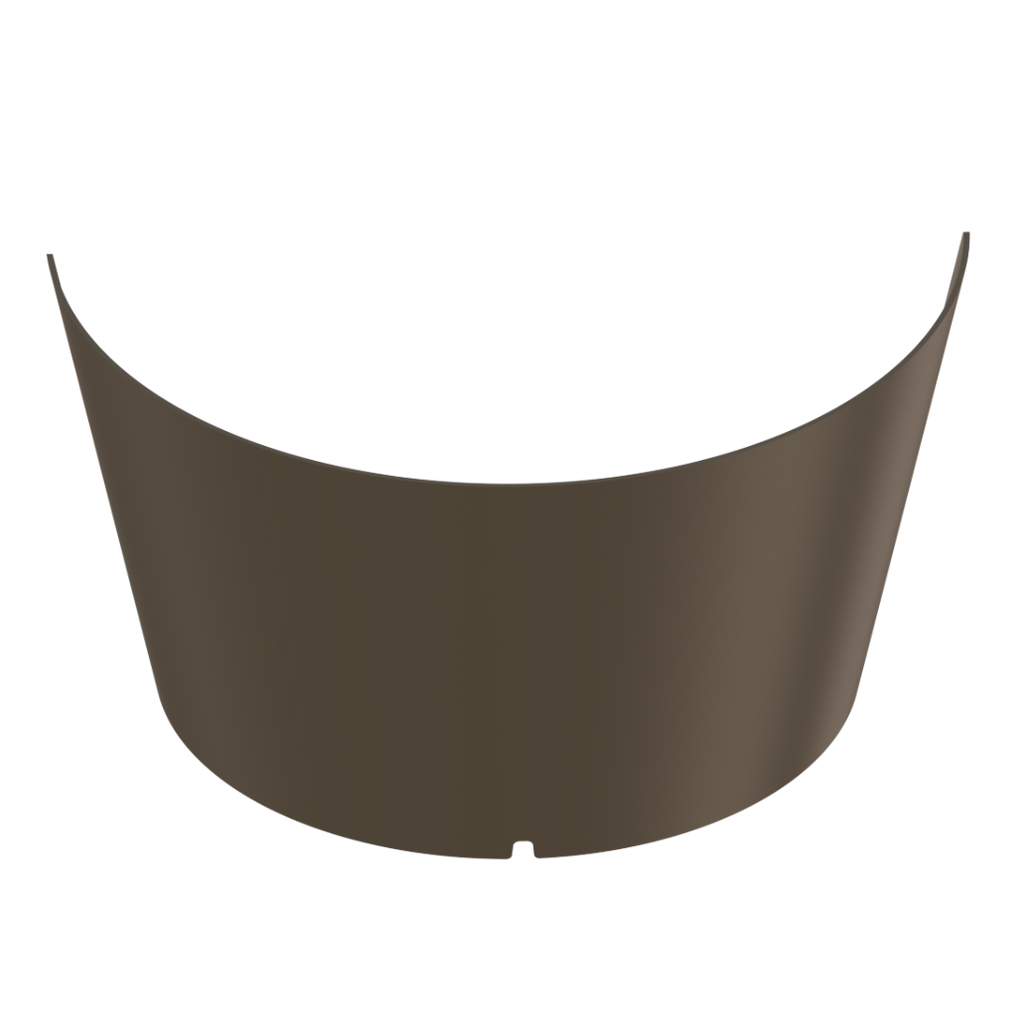 Degree Glare Shield for LED Bollard Light Fixtures