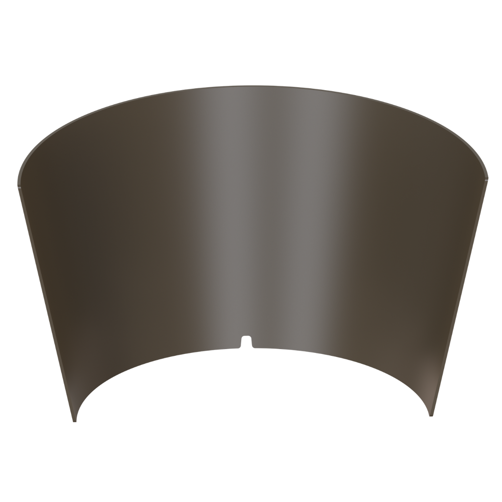 Degree Glare Shield for LED Bollard Light Fixtures