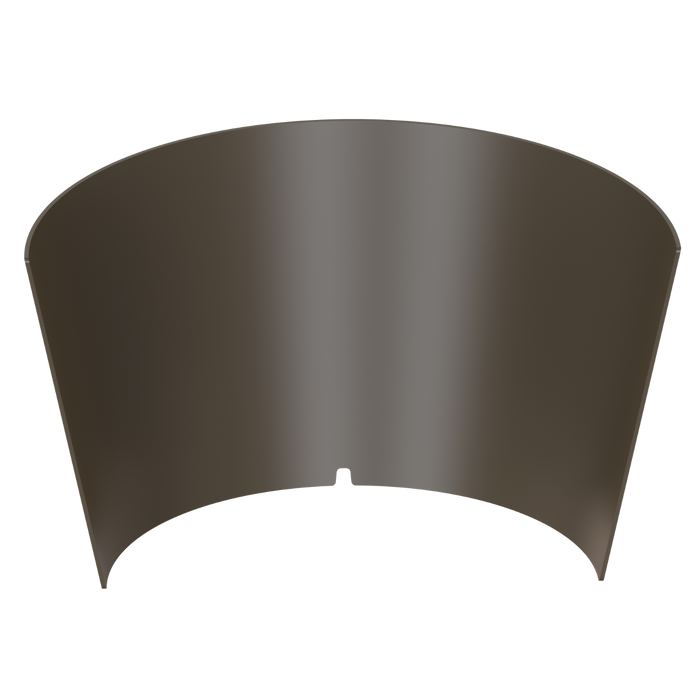 Degree Glare Shield for LED Bollard Light Fixtures