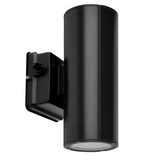 Black Cylinder LED Wall Sconce, 20W/16W/10W, Dusk to Dawn Photocell , 2800 Lumens