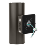 Dark Bronze Cylinder LED Wall Sconce, 20W/16W/10W, Dusk to Dawn Photocell , 2800 Lumens