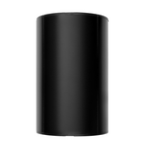 Black Cylinder LED Wall Sconce, 38W/31W/19W, Dusk to Dawn Photocell , 5500 Lumens