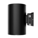 Black Cylinder LED Wall Sconce, 38W/31W/19W, Dusk to Dawn Photocell , 5500 Lumens
