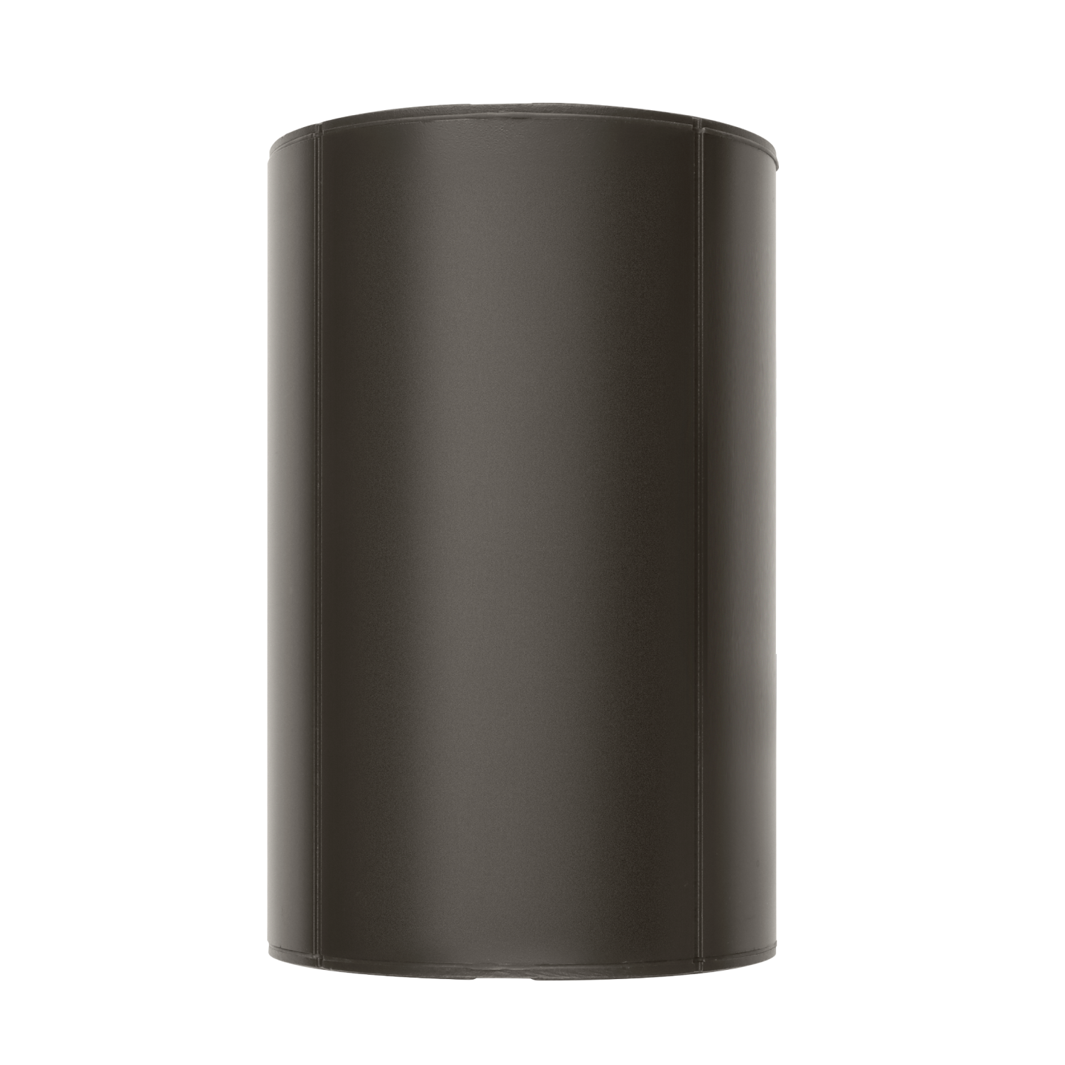 Dark Bronze Cylinder LED Wall Sconce, 38W/31W/19W, Dusk to Dawn Photocell , 5500 Lumens