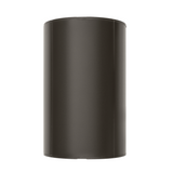 Dark Bronze Cylinder LED Wall Sconce, 38W/31W/19W, Dusk to Dawn Photocell , 5500 Lumens