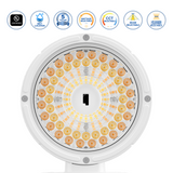 White Cylinder LED Wall Sconce, 38W/31W/19W, Dusk to Dawn Photocell , 5500 Lumens