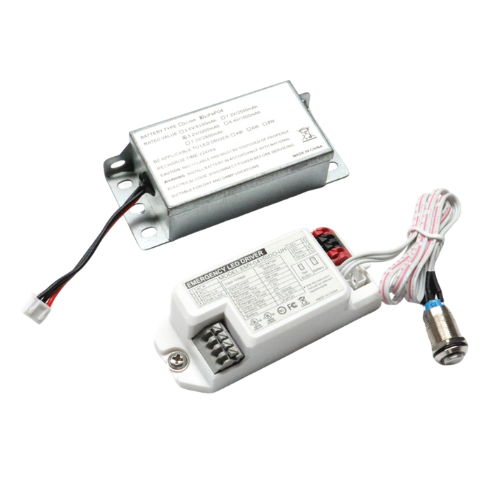 Emergency Battery, 4W/90 Min, LED Bollard Light Fixtures