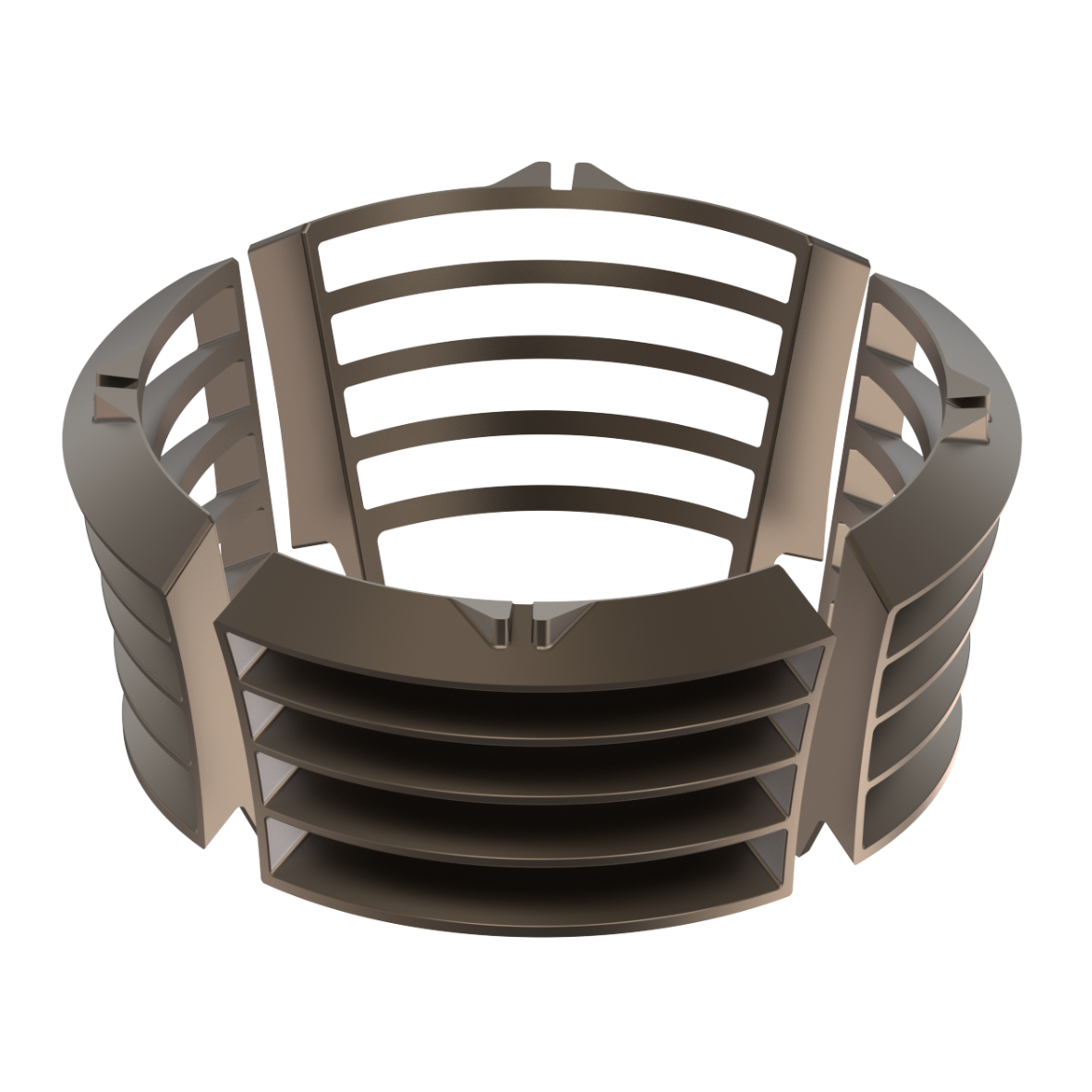 Louver for LED Bollard Light Fixture
