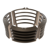 Louver for LED Bollard Light Fixture