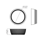 16 Inch Clear Polycarbonate Reflector for Star Plus UFO High Bays