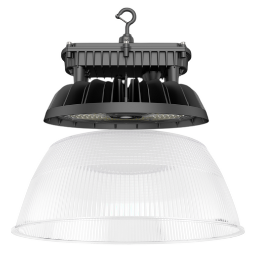 12 Inch Clear Polycarbonate Reflector for 150WS UFO High Bays