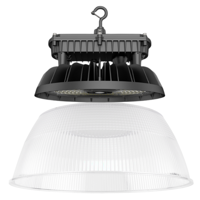 12 Inch Clear Polycarbonate Reflector for 150WS UFO High Bays