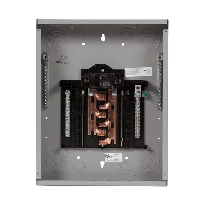 Siemens PN Series 100 Amp 12-Space 24-Circuit Main Breaker Plug-On Neutral Load Center Indoor with Copper Bus, model PN1224B1100C, product view