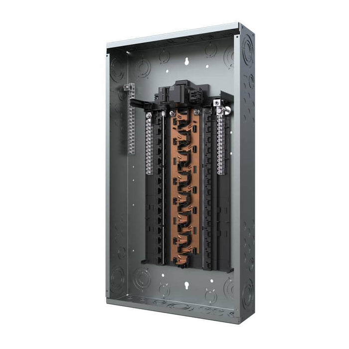 Siemens PN Series 125 Amp 30-Space 30-Circuit Main Breaker Plug-On Neutral Load Center Indoor with Copper Bus, model PN3030B1125C, product view