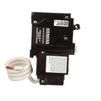 Siemens QPF 2-Pole GFCI Circuit Breaker, model QF225AP, product label detail