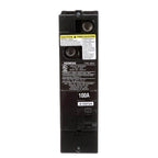 Siemens Type QSH Multi-Family Main Breaker, model QSH2100, product label detail
