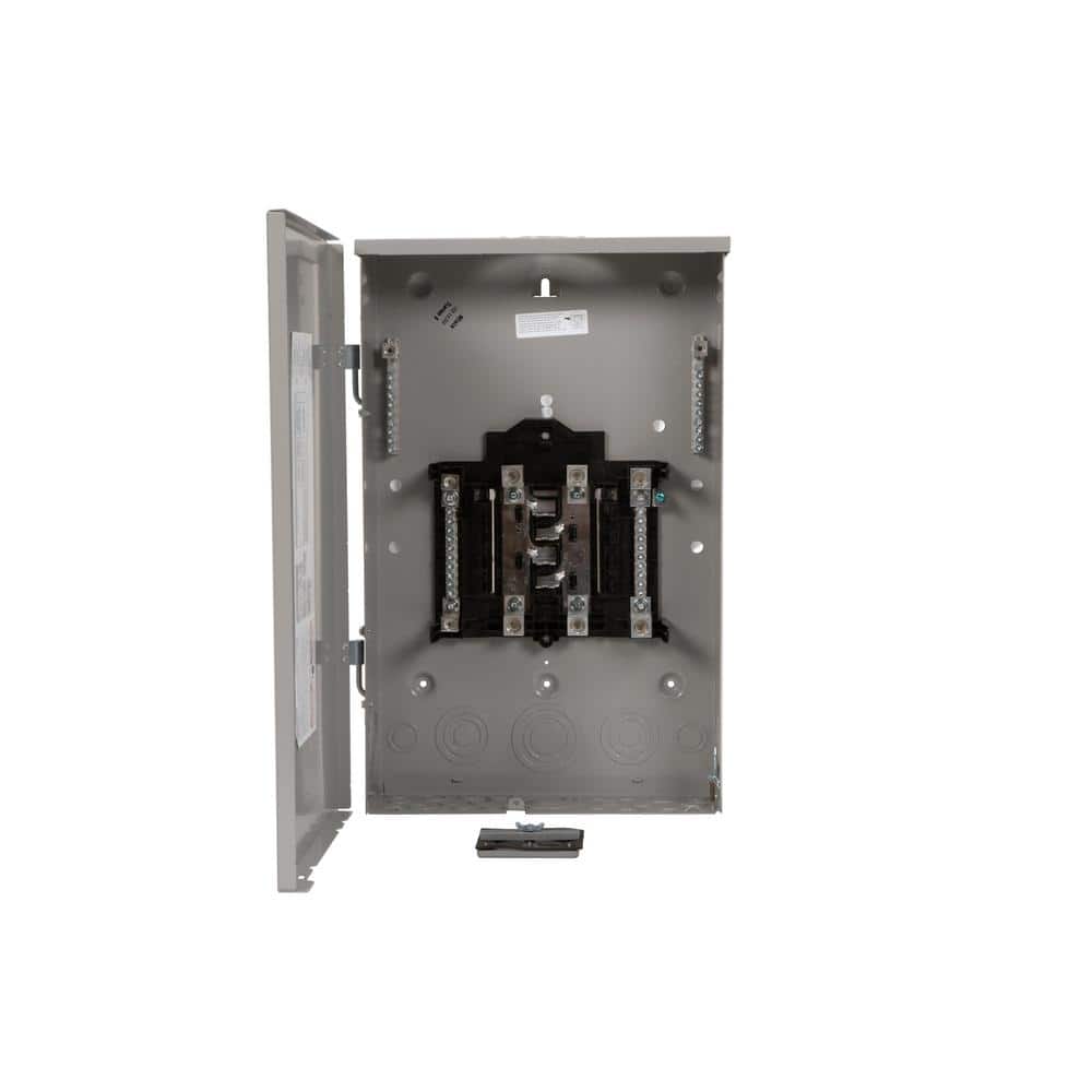 Siemens PN Series 200 Amp 8-Space 16-Circuit Main Lug Plug-On Neutral Trailer Panel Outdoor with Copper Bus, model PNW0816L1200TC, product view