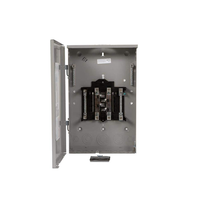 Siemens PN Series 200 Amp 8-Space 16-Circuit Main Lug Plug-On Neutral Trailer Panel Outdoor with Copper Bus, model PNW0816L1200TC, product view
