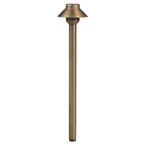 Full view of 3.5 Inch Mini Umbrella Path Light in Antique Bronze