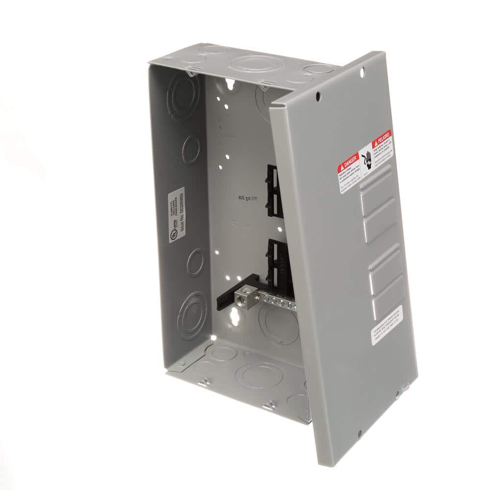 Siemens EQ 125 Amp 4-Space 8-Circuit Main Lug Surface Mount Indoor Load Center, model E0408ML1125SU, alternate product view 5
