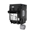 Siemens QPFB 2-Pole GFCI Circuit Breaker, model Q215GFP, product label detail