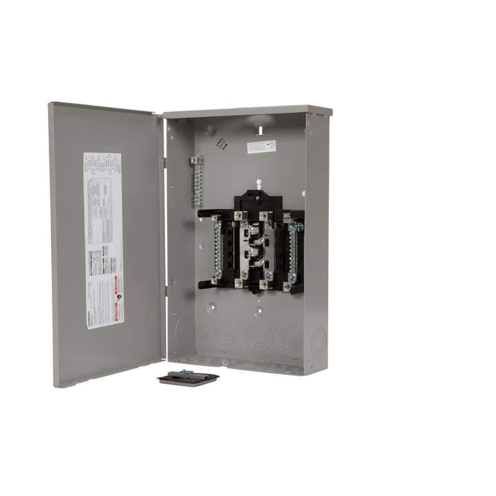 Siemens PN Series 200 Amp 8-Space 16-Circuit Main Lug Plug-On Neutral Trailer Panel Outdoor with Copper Bus, model PNW0816L1200TC, alternate product view 2