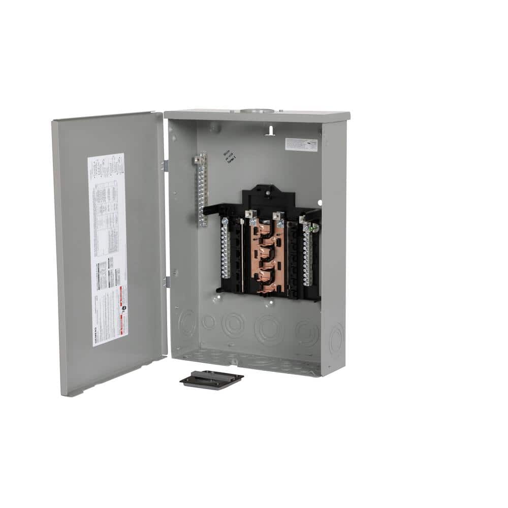 Siemens PN Series 125 Amp 12-Space 24-Circuit Main Lug Plug-On Neutral Load Center Outdoor with Copper Bus, model PNW1224L1125C, product view