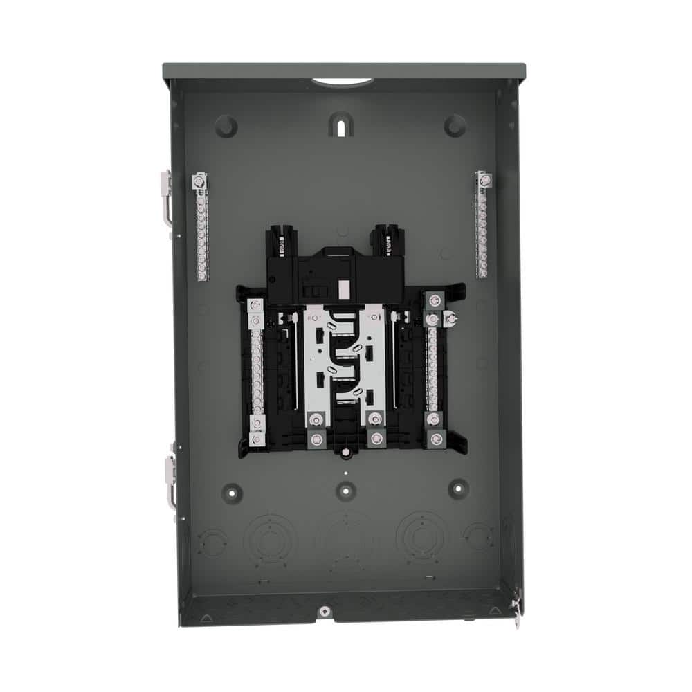 Siemens PN Series 200 Amp 8-Space 16-Circuit Main Breaker Plug-On Neutral Trailer Panel Outdoor with Copper Bus, model PNW0816B1200TC, alternate product view 2