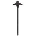 6.75 inch umbrella path light in gun metal