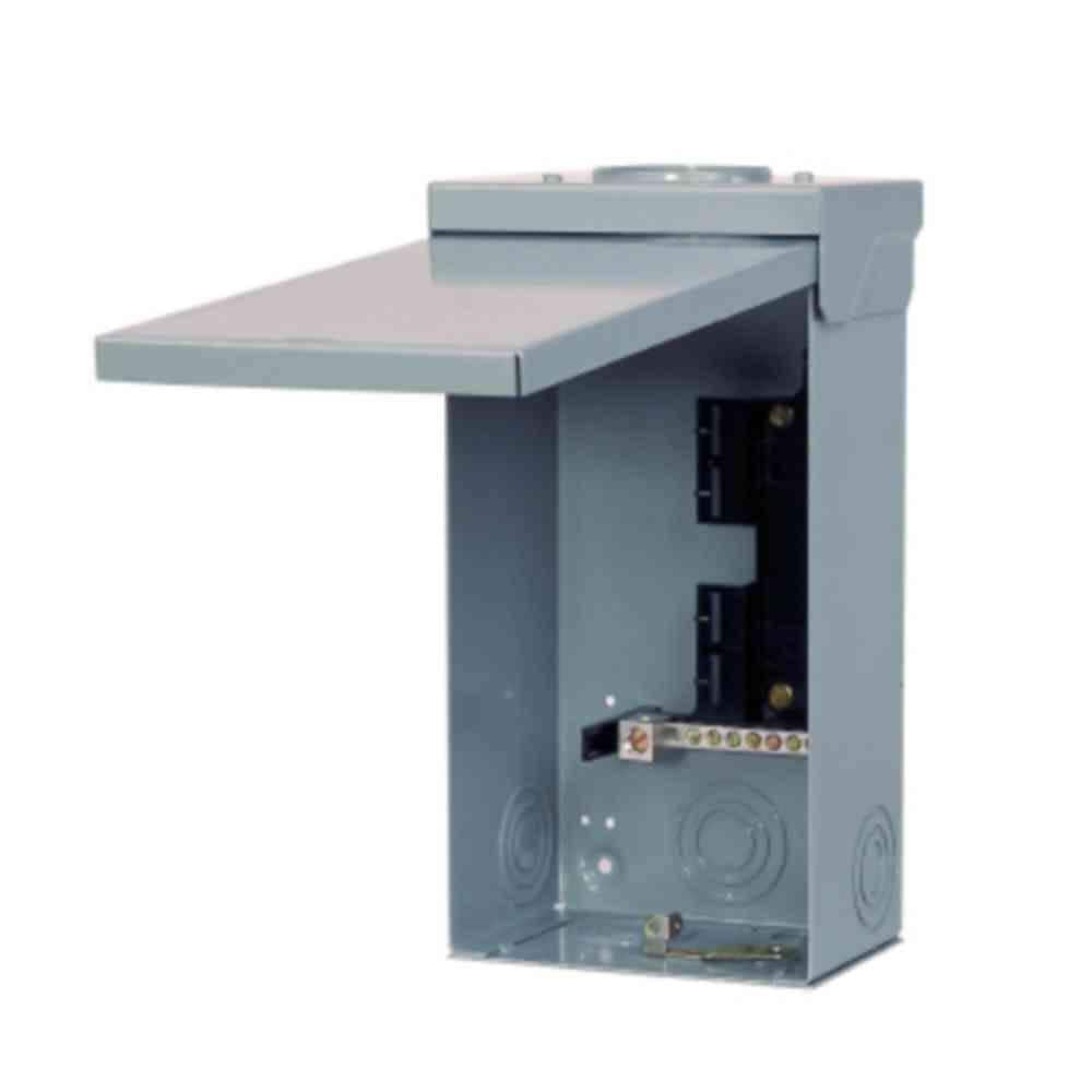 Siemens EQ 125 Amp 4-Space 8-Circuit Main Lug Outdoor Load Center, model W0408ML1125U, product view