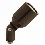 Bronze directional landscape light, angled view
