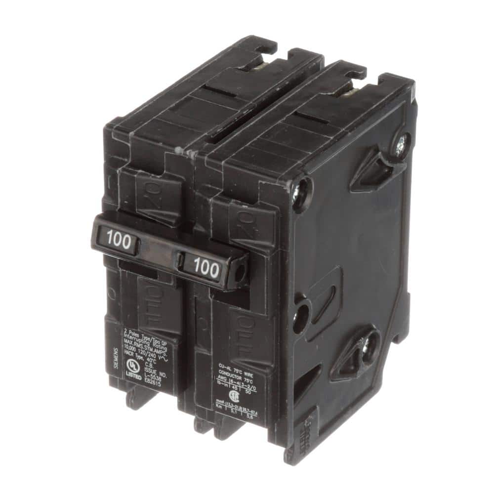 Siemens 30 Amp Double-Pole Type QP Circuit Breaker, model Q230U, product label detail, image 43