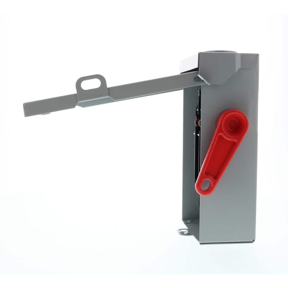 Siemens General Duty 30 Amp 2-Pole 3-Wire 240-Volt Fusible Outdoor Safety Switch, model GF221NRAU, alternate product view 5