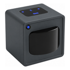 Euri SPS-01 external IR/PIR sensor control box, AI-restored illustration based on original manufacturer instruction-guide image