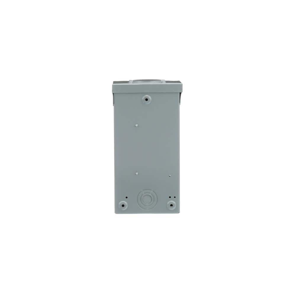 Siemens EQ 125 Amp 4-Space 8-Circuit Main Lug Outdoor Load Center, model W0408ML1125U, alternate product view 3