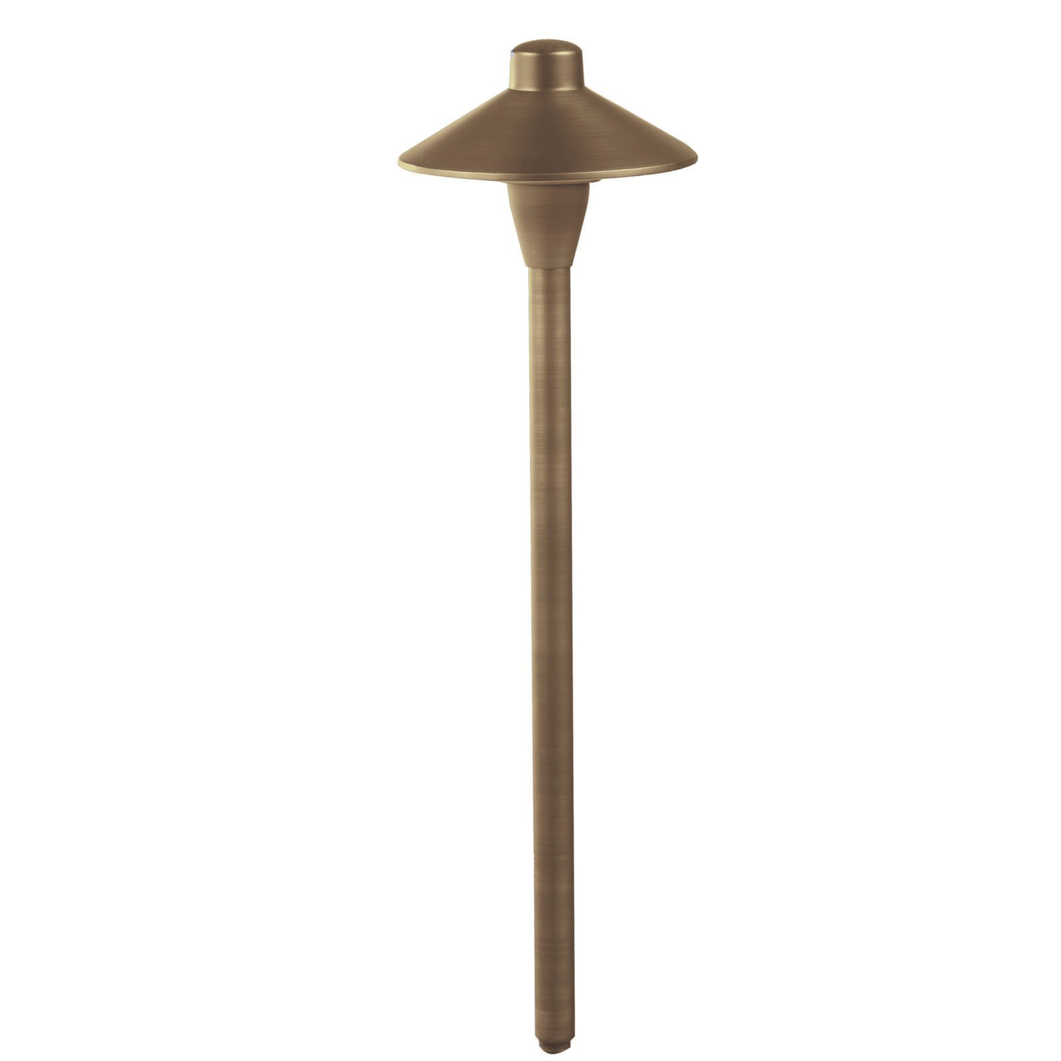 6.75 inch umbrella path light stem options in antique bronze