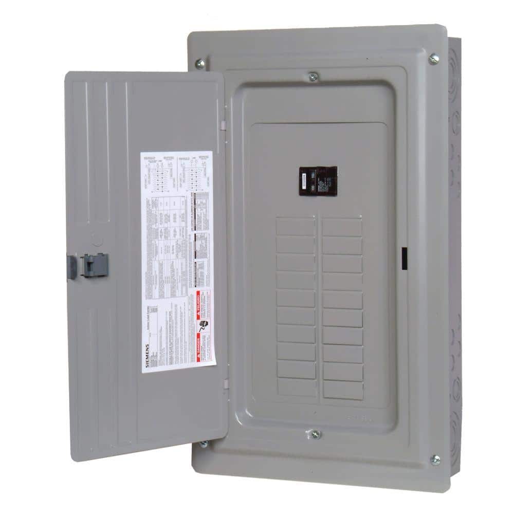 Siemens ES Series 150 Amp 24-Space 42-Circuit Main Breaker Outdoor 3-Phase Load Center, model SW2442B3150, product view