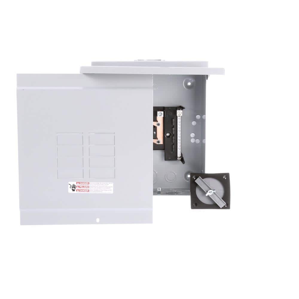 Siemens EQ 125 Amp 8-Space 16-Circuit Main Lug Outdoor Load Center, model W0816ML1125CU, product view