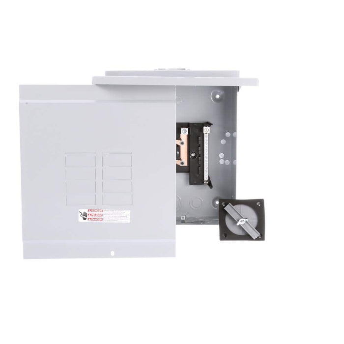 Siemens EQ 125 Amp 8-Space 16-Circuit Main Lug Outdoor Load Center, model W0816ML1125CU, product view